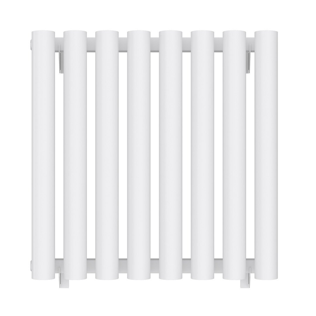 Изображение товара Радиатор трубчатый Сунержа Кумир-0 30-0340-5008, 8 секций, боковое подключение 50 см, белый матовый