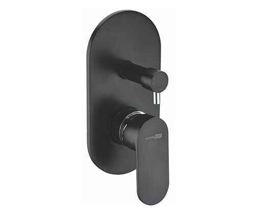 Изображение товара Смеситель WasserKRAFT 7441 для ванны и душа скрытый монтаж черный