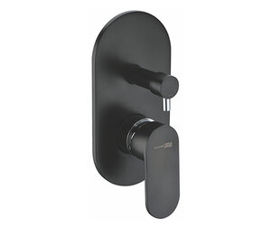 Изображение товара Смеситель WasserKRAFT 7441 для ванны и душа скрытый монтаж черный