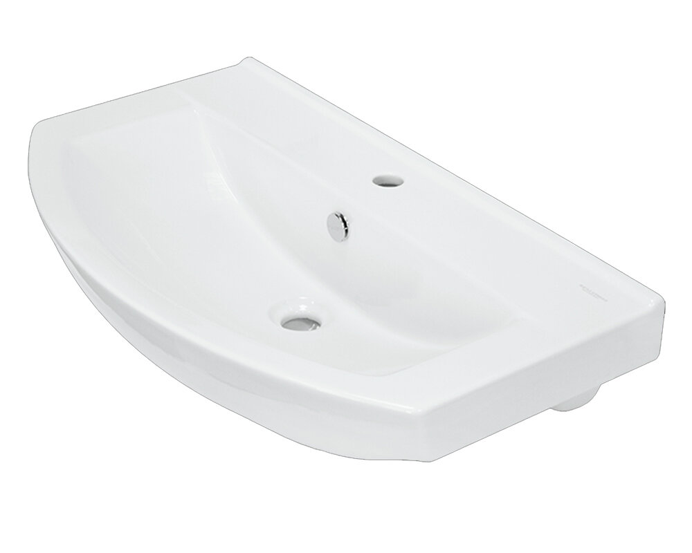 Изображение товара Раковина Sanita Luxe Best WB.FN/Best/75-C/WHT.G/S1 75 белая для ванной и кухни