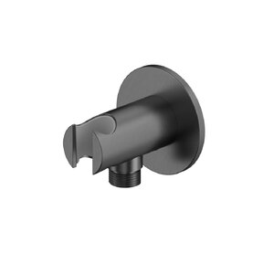Изображение товара Шланговое подключение Whitecross Y gunmetal Y1015AT, с держателем, цвет антрацит PVD Изображение товара Шланговое подключение Whitecross Y gunmetal Y1015AT, с держателем, цвет антрацит PVD