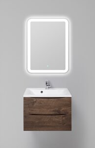 Изображение товара Тумба под раковину BelBagno MARINO-600-2C-SO-RW-P 60 см, подвесная, Rovere Moro