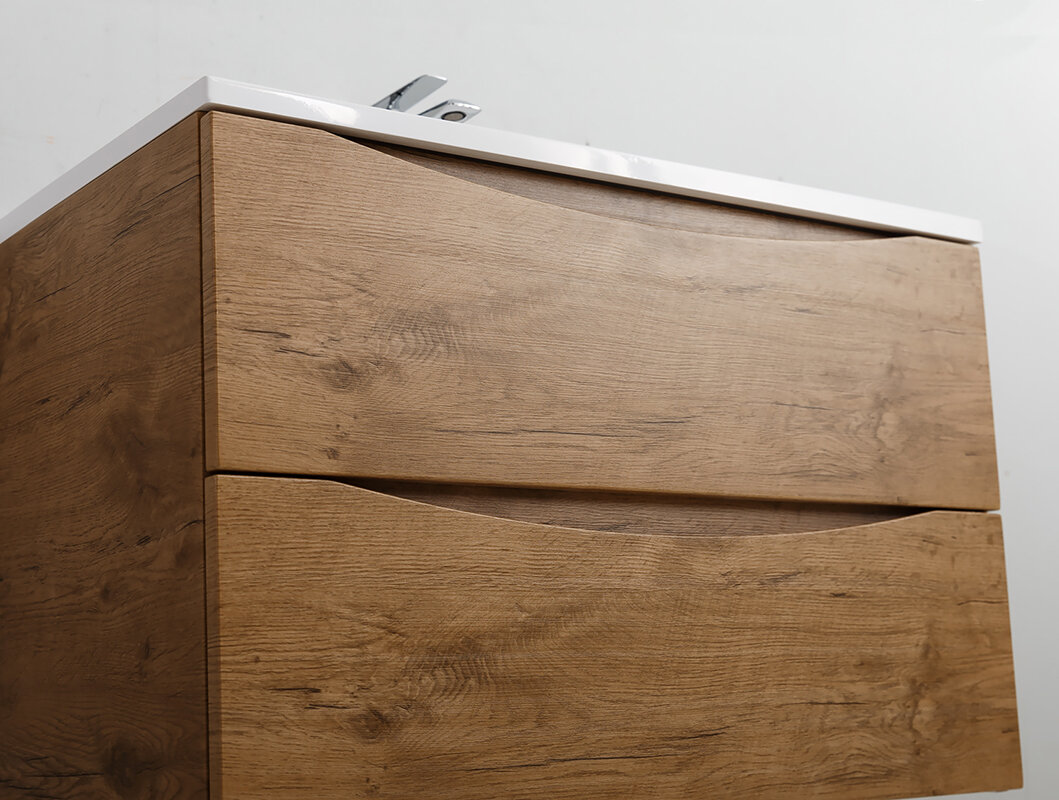 Изображение товара Тумба под раковину BelBagno Marino 100x44.5x55 см Rovere Nature подвесная