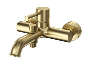 Изображение товара Смеситель Kerama Marazzi Элеганс 53403KM946PJ для ванны, PVD золото брашированное