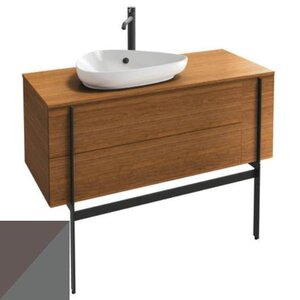 Изображение товара Тумба под раковину Jacob Delafon Nouvelle Vague 120 см, EB3042-M65, темно-серый/серый стальной мягкий