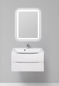 Изображение товара Тумба под раковину BelBagno MARINO-800-2C-SO-BO-P 80 см, подвесная, Bianco Opaco