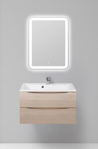 Изображение товара Тумба под раковину BelBagno MARINO-800-2C-SO-RG-P 80 см, подвесная, Rovere Grigio