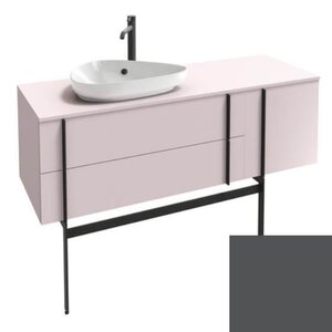 Изображение товара Тумба под раковину Jacob Delafon Nouvelle Vague 145 см серый антрацит глянцевый