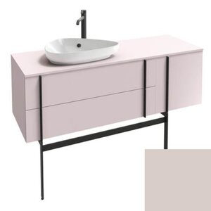 Изображение товара Тумба под раковину Jacob Delafon Nouvelle Vague 145 см, бледно-розовая глянец