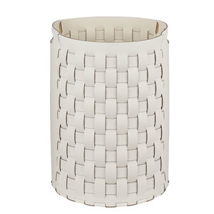 Изображение товара Корзина для белья ADJ Bottega 1057.10.TS30, цвет белый/панна котта