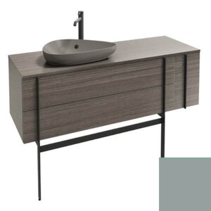 Изображение товара Тумба под раковину Jacob Delafon Nouvelle Vague 145 см, EB3044-G1G, серый мышиный глянцевый