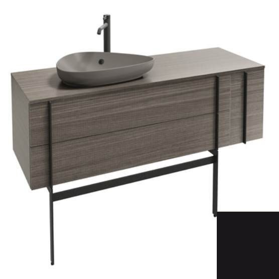 Изображение товара Тумба под раковину Jacob Delafon Nouvelle Vague 145 см, черный мягкий, подвесная