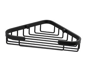 Изображение товара Полка металлическая угловая WasserKRAFT Серия К черная K-733B