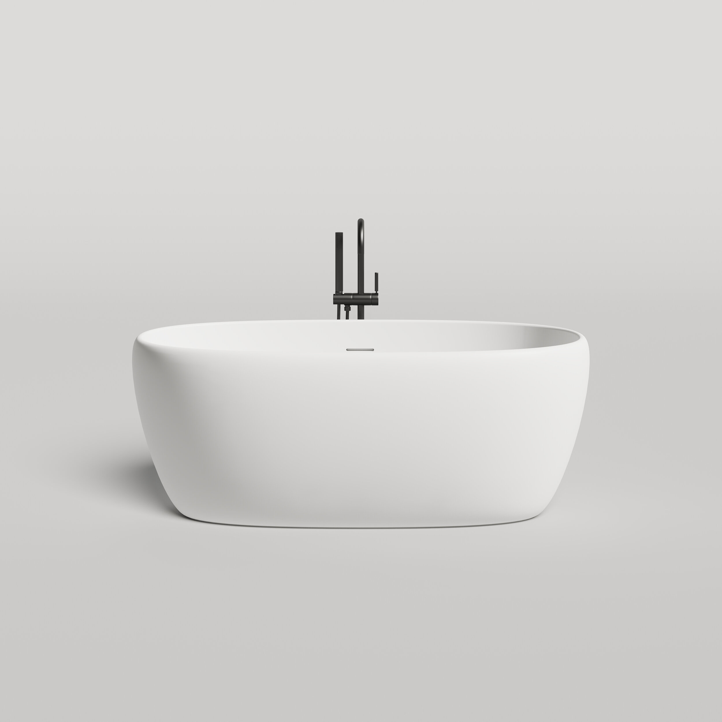 Изображение товара Ванна Salini Luce 100122MF, 150 х 75 см, из искусственного камня S-Stone, с донным клапаном, цвет белый матовый, покраска по RAL полностью Изображение товара Ванна Salini Luce 100122MF, 150 х 75 см, из искусственного камня S-Stone, с донным клапаном, цвет белый матовый, покраска по RAL полностью