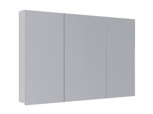 Изображение товара Зеркальный шкаф Lemark Юниверсал/Universal LM120ZS-U, 120 см, белый глянец