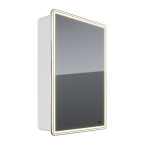 Изображение товара Зеркальный шкаф Lemark Element LM60ZS-E, 60 см, LED-подсветка, с розеткой, правый, белый матовый Изображение товара Зеркальный шкаф Lemark Element LM60ZS-E, 60 см, LED-подсветка, с розеткой, правый, белый матовый