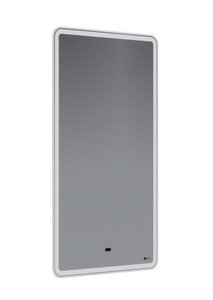 Изображение товара Зеркало Lemark Элемент/Element LM45Z-E, 45 х 80 см, LED-подсветка, сенсорный выключатель, с подогревом, белое
