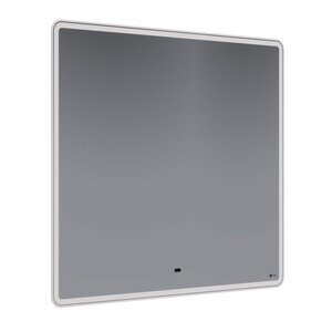 Изображение товара Зеркало Lemark Element LM90Z-E, 90 х 80 см, LED-подсветка, сенсорный выключатель, с подогревом, белое