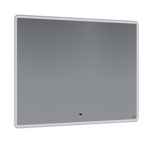 Изображение товара Зеркало Lemark Element LM120Z-E, 120 х 80 см, LED-подсветка, сенсорный выключатель, с подогревом, белое