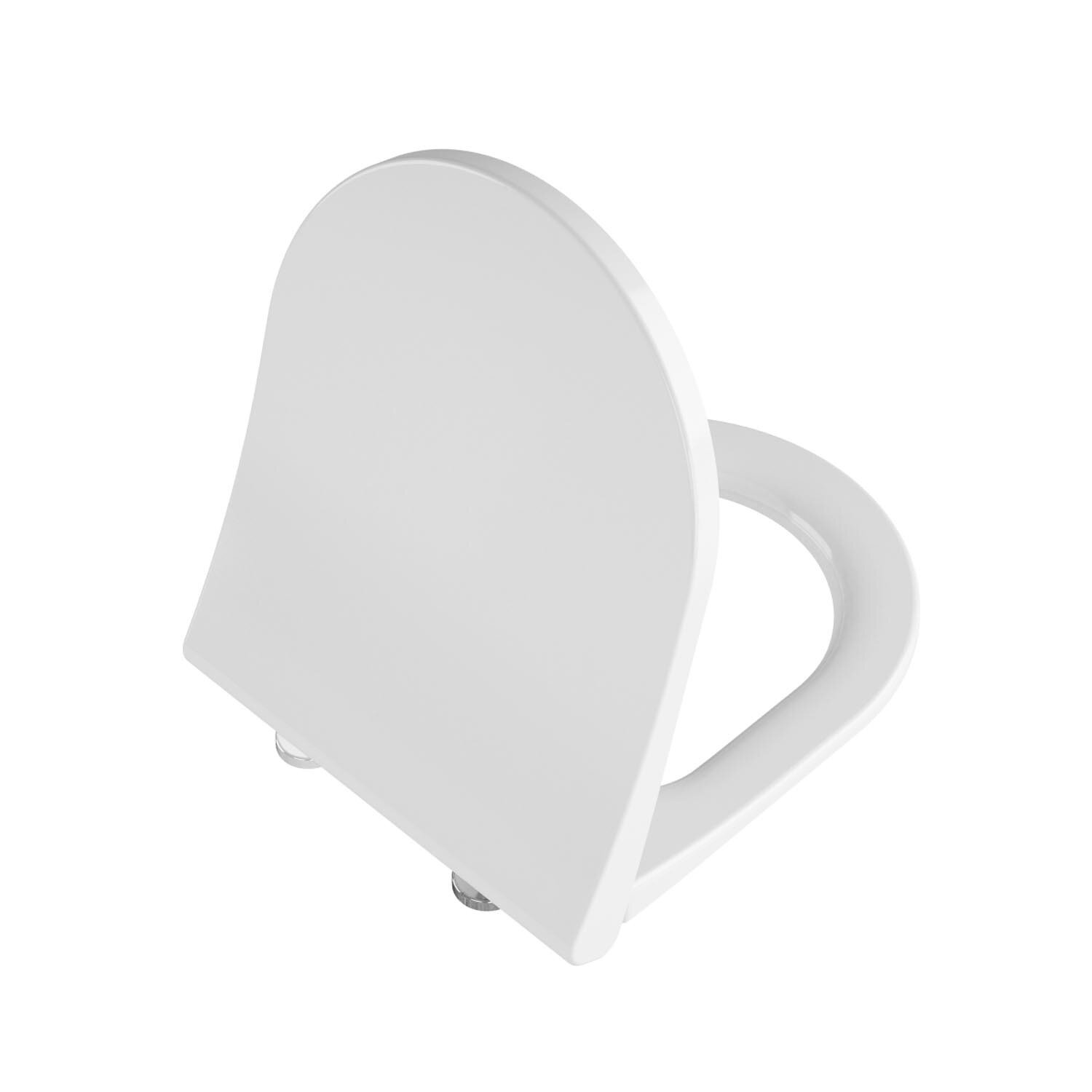 Изображение товара Крышка-сиденье VitrA Integra с микролифтом белое для унитаза Изображение товара Крышка-сиденье VitrA Integra с микролифтом белое для унитаза