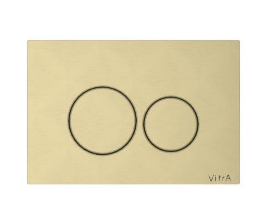 Изображение товара Клавиша смыва Vitra Origin 740-2424 механическая золото