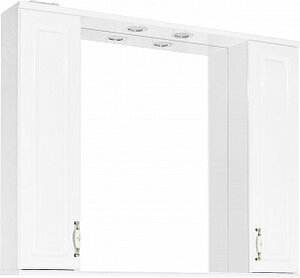 Изображение товара Зеркальный шкаф Style Line Олеандр-2 1000/С Люкс, 100 см, белый, ЛС-00000583