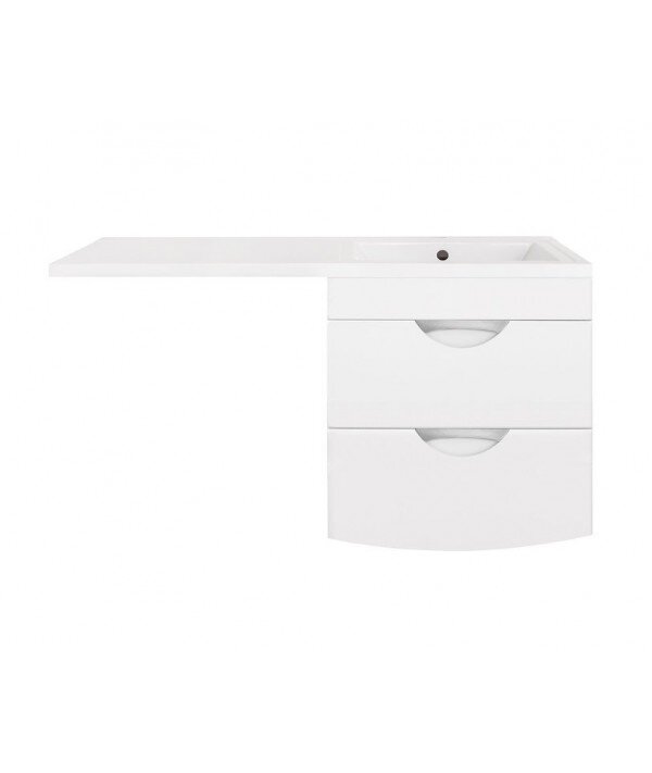 Изображение товара Тумба под раковину Style Line Жасмин 2 60 ЛС-00000577, 60 см, подвесная, белая