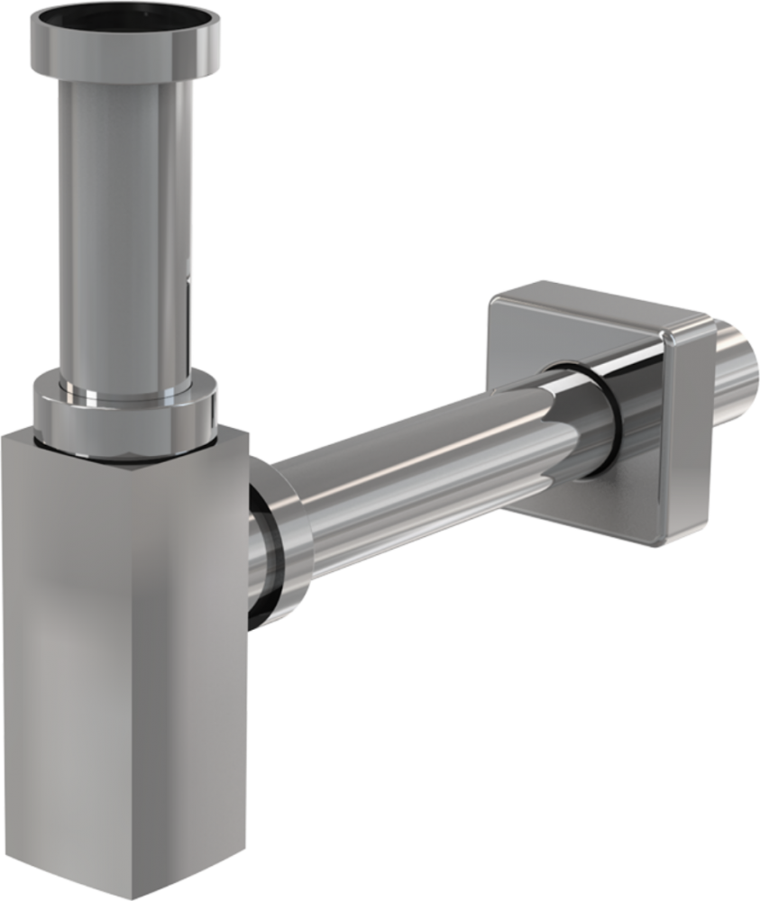 Изображение товара Сифон для раковины AlcaPlast A401 из латуни с хромированным покрытием