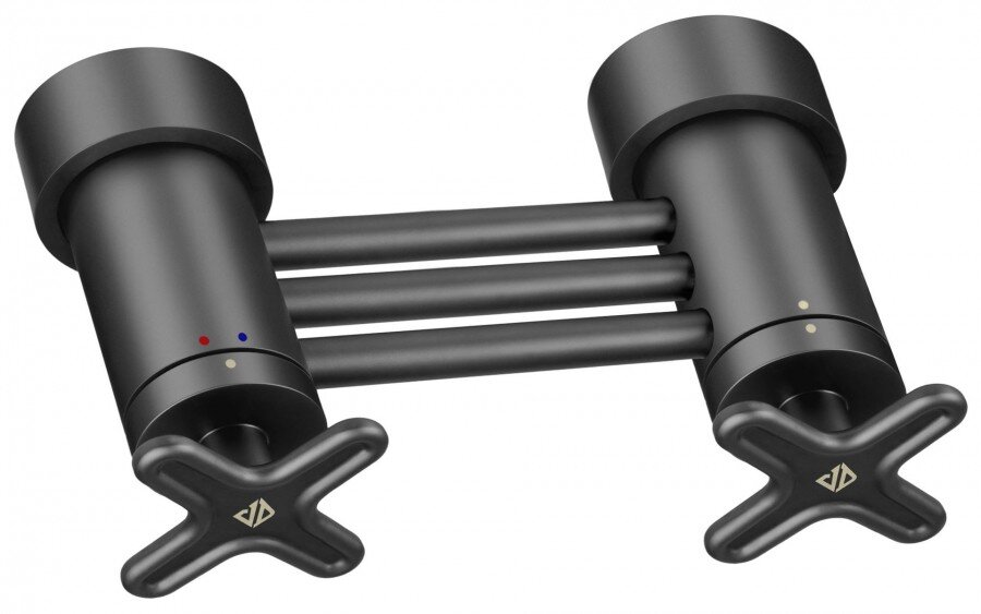 Изображение товара Современный черный матовый смеситель для душа Jacob Delafon Nouvelle Vague E78344-BLV