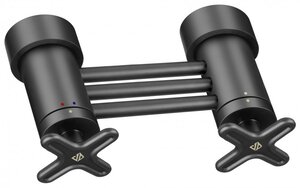 Изображение товара Смеситель Jacob Delafon  Nouvelle Vague E78344-BLV для душа, термостат, цвет черный матовый