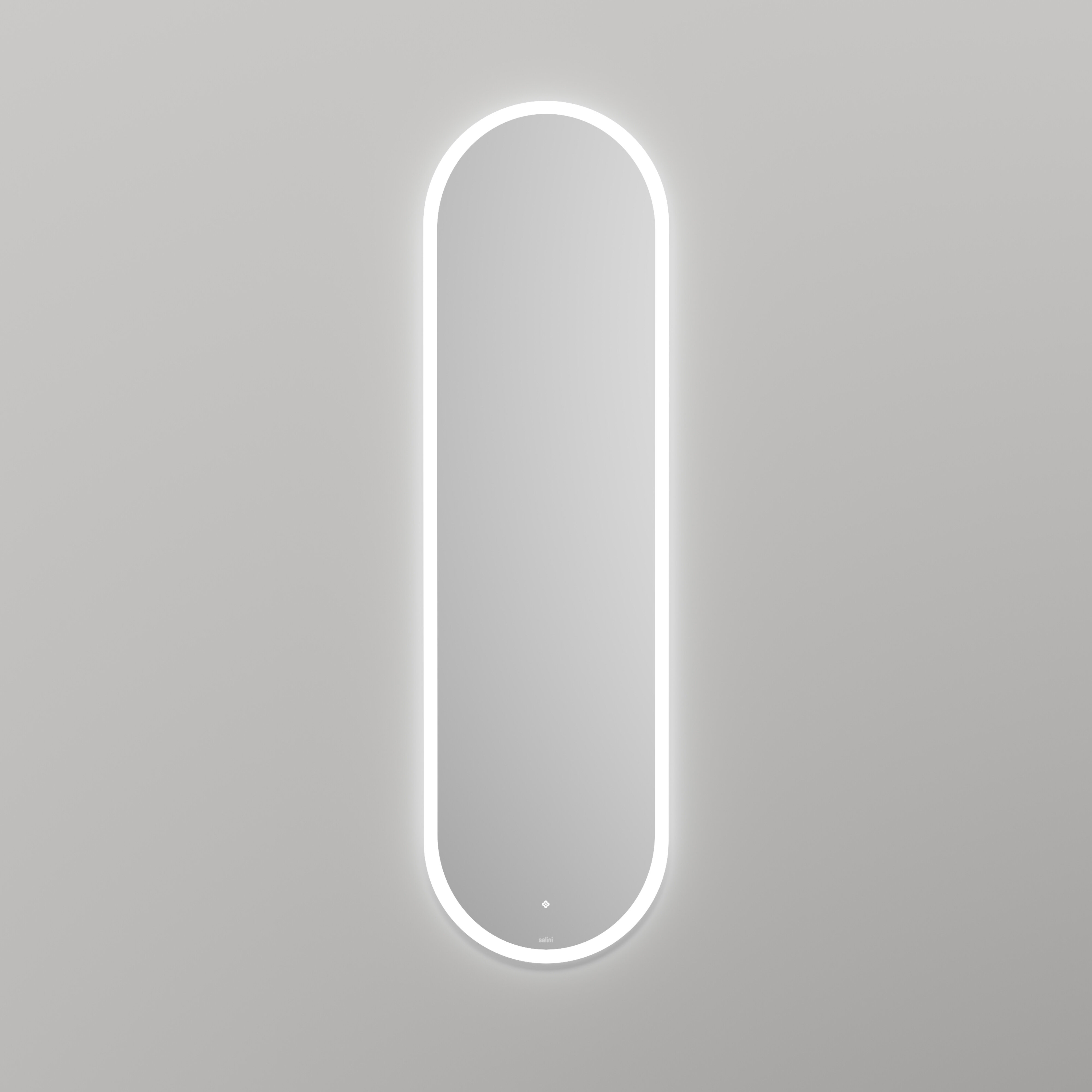 Изображение товара Зеркало Salini Armonia с LED-подсветкой 45 см белое Изображение товара Зеркало Salini Armonia с LED-подсветкой 45 см белое