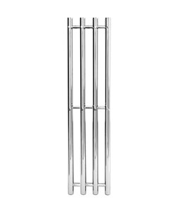 Изображение товара Полотенцесушитель водяной Indigo AquaStyle 4 LASW120-21, ширина 21 см, высота 120 см, универсальное подключение, хром