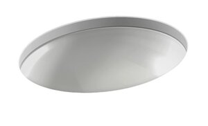 Изображение товара Раковина Jacob Delafon Vox EYI102-00, врезная снизу, 44 х 36 см,  с переливным отверстием