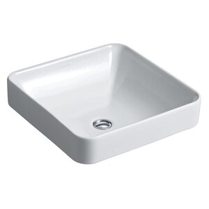 Изображение товара Накладная раковина Jacob Delafon Vox 40 см с переливом, фарфор, Франция