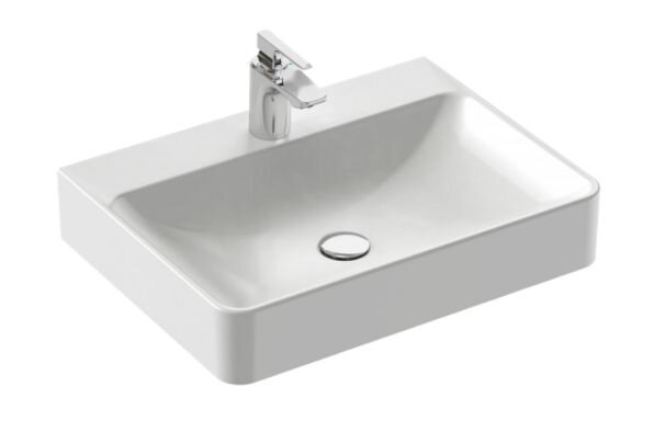 Изображение товара Накладная раковина Jacob Delafon Vox 60x45 см с переливом белая