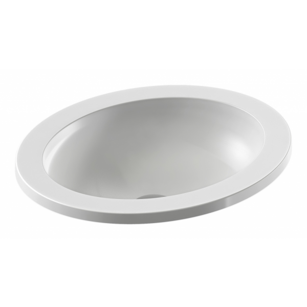 Изображение товара Накладная раковина Jacob Delafon Vox EYJ102-00, фарфор, с переливом, 44х36 см