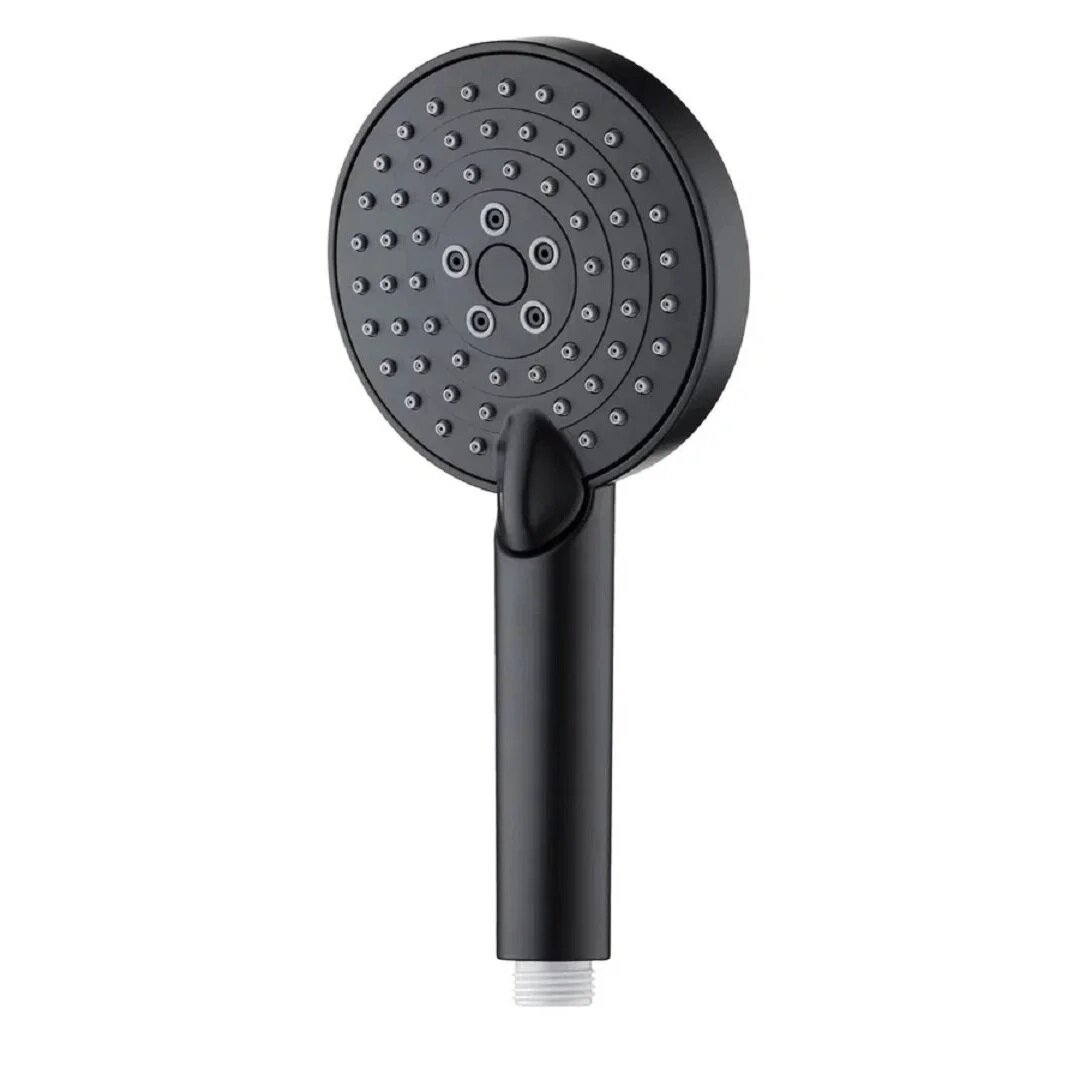 Изображение товара Душевая лейка Orange O-Shower OS03B, 3 режима струи, черная матовая Изображение товара Душевая лейка Orange O-Shower OS03B, 3 режима струи, черная матовая