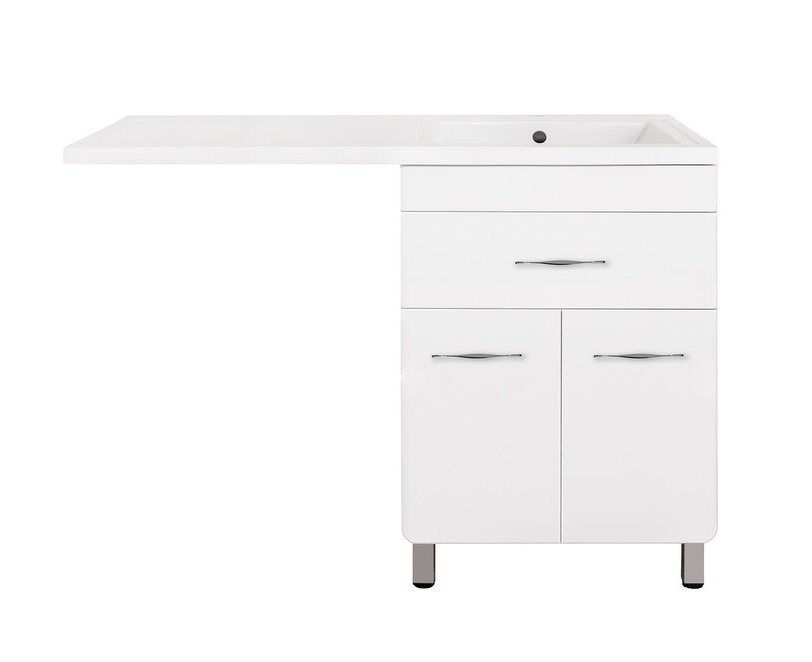 Изображение товара Шкаф тумба Style Line Валеро 60 С белый Изображение товара Шкаф тумба Style Line Валеро 60 С белый