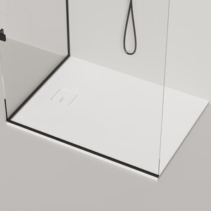 Изображение товара Душевой поддон Salini Oasi 120322MF, 120 x 90 см, прямоугольный, из материала S-Stone, цвет белый матовый, покраска по RAL полностью