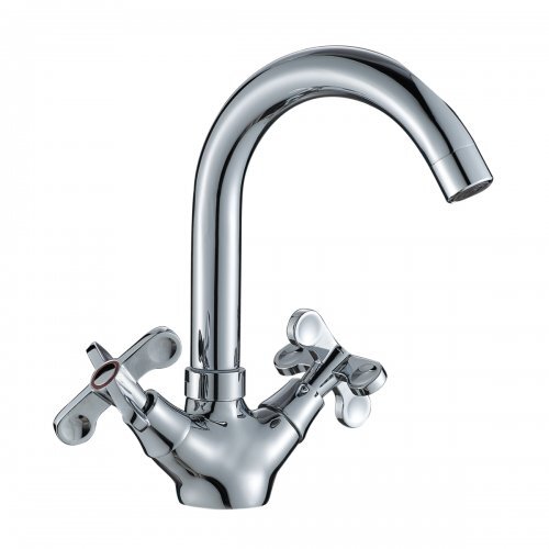 Изображение товара Смеситель Rossinka RS42-62 для раковины с поворотным изливом