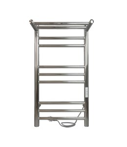 Изображение товара Полотенцесушитель электрический Indigo Line Trinity LСLTE70-30PRt, ширина 30 см, высота 70 см, диммер справа, с полкой, хром