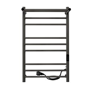 Изображение товара Полотенцесушитель электрический Indigo Line Trinity LСLTE80-50PGNSRt, ширина 50 см, высота 80 см, диммер справа, с полкой, оружейная сталь Изображение товара Полотенцесушитель электрический Indigo Line Trinity LСLTE80-50PGNSRt, ширина 50 см, высота 80 см, диммер справа, с полкой, оружейная сталь