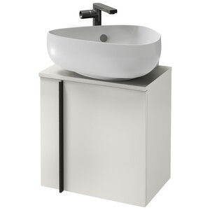 Изображение товара Тумба под раковину Jacob Delafon Nouvelle Vague 45 см, EB3045D-N18, цвет - белый глянцевый, петли справа