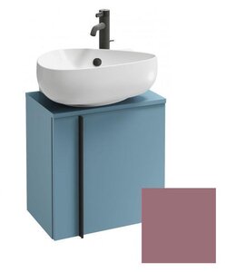 Изображение товара Тумба под раковину Jacob Delafon Nouvelle Vague 45 см, EB3045D-S37, цвет нежно-розовый сатин, петли справа