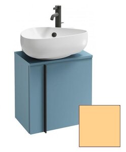 Изображение товара Тумба под раковину Jacob Delafon Nouvelle Vague 45 см, EB3045D-M68, цвет желтый матовый, петли справа