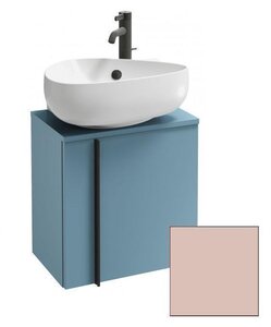 Изображение товара Тумба под раковину Jacob Delafon Nouvelle Vague 45 см, EB3045D-S04, цвет бежевый сатин, петли справа