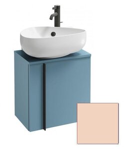 Изображение товара Тумба под раковину Jacob Delafon Nouvelle Vague 45 см, EB3045D-M70, цвет телесный матовый, петли справа