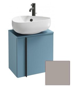 Изображение товара Тумба под раковину Jacob Delafon Nouvelle Vague 45 см, EB3045D-M84, цвет белая глина матовый, петли справа