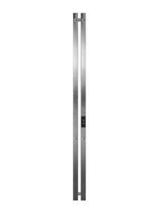 Изображение товара Полотенцесушитель электрический Indigo Style 2 pro LSPRE120-8GFMRt, ширина 8 см, высота 120 см, диммер справа, графит металлик