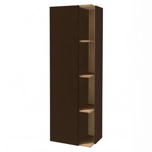 Изображение товара Пенал Jacob Delafon Terrace, 50 см, EB1179G-N23/EB1179D-N23, коричневый лак, подвесной, L/R